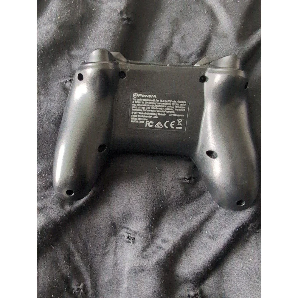 Nintendo Switch Wired Controller PowerA Legend Of Zelda Untested Wire Missing